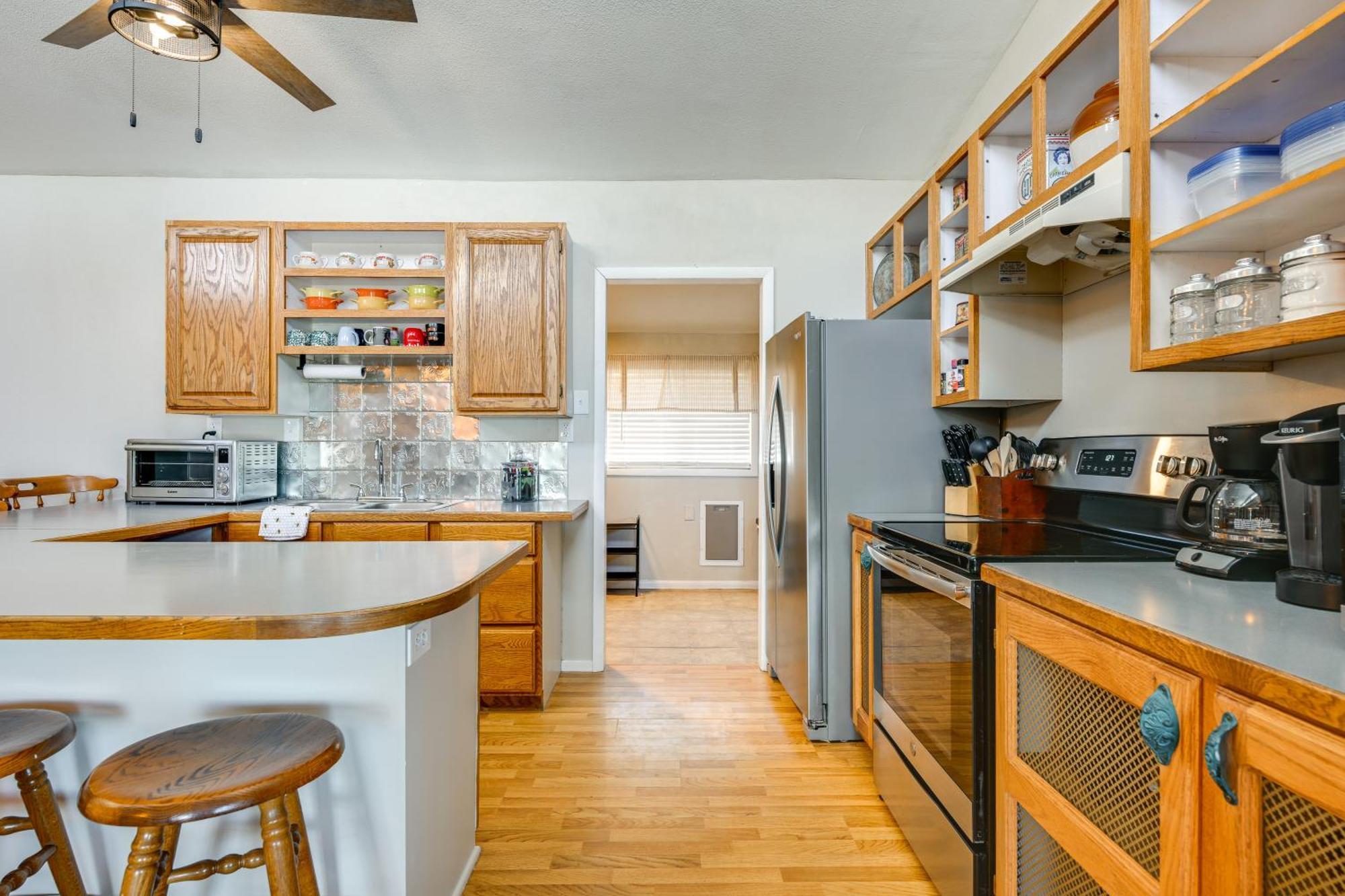 8 Mi To Hiking Home With Patio In Dtwn Pioche Exterior foto